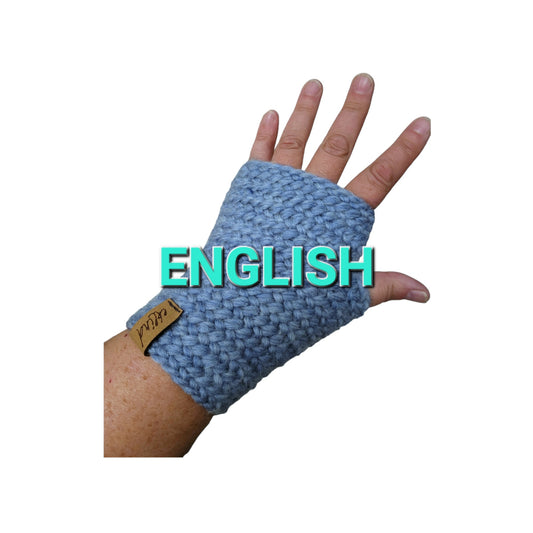 Nalbinding description for fingerless gloves (in English) 