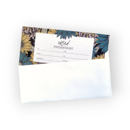 Physical gift certificates